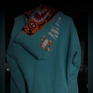 Blue Graphic Men's Sweater